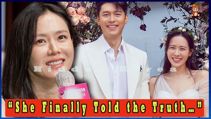 The secret is revealed ” — Son Ye-jin Opens Up About How Marriage to Hyun  Bin Transformed Her Life - YouTube