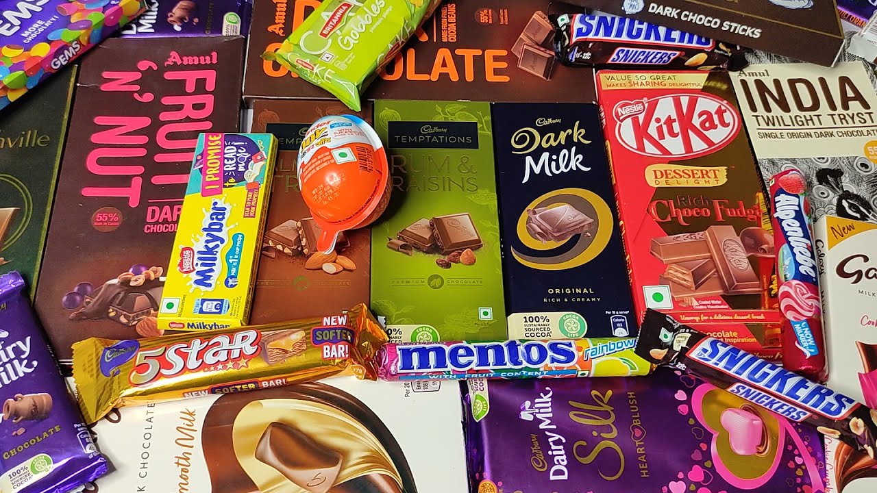 Lots Of Candies | Mentos Rainbow And Snicker & 5Star Candy-Some Lots Of Candies | Chocolate Unboxing