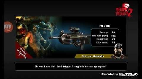 Dead Trigger 2:Dual Uzis Gameplay