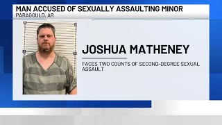 Paragould man accused of sexually assaulting a minor multiple times