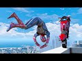 Gta 5 iron spiderman ragdolls compilation euphoria physics showcase 7