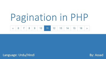 Pagination in PHP: Implementing Pagination Final Urdu/Hindi 4/4