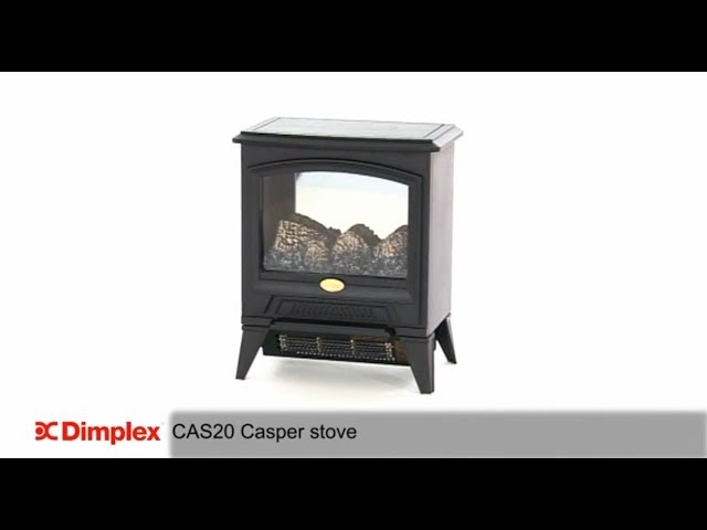 Dimplex Casper Optiflame Electric Stove - YouTube
