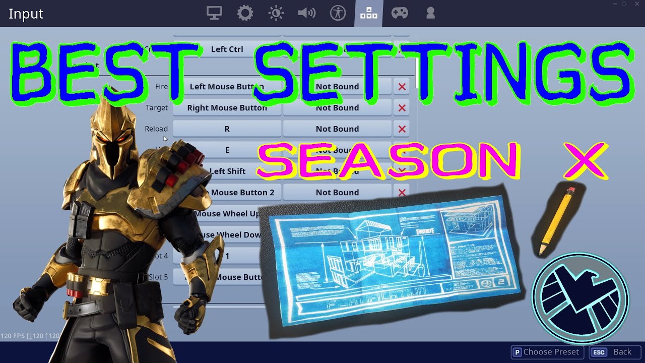 best pc control settings for season 4 fortnite - controles para fortnite pc