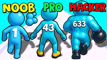 Level Up Runner ❌ NOOB vs PRO vs HACKER 🔥 Ultimate Max Level Walkthrough & Full Gameplay WR2411