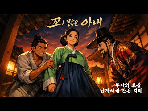 꾀 많은 아내 | 탐욕스러운 부자를 혼쭐낸 아내의 기막힌 묘책 | 조선판 지략의 끝판왕! | 잠자기 전 듣는 한국 전래 동화 | 야담,설화,야화,조선,옛날이야기,민담,전설