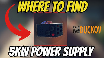 How To FIND 5000W POWER SUPPLY In Escape From Duckov! [GUIDE]