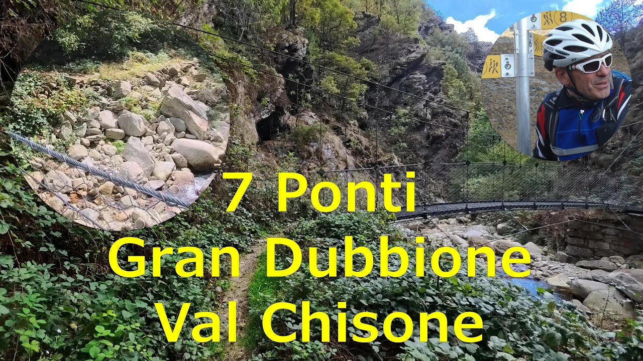7 ponti - sentiero lungo il torrente Gran Dubbione - una bellezza unica nella Val Chisone