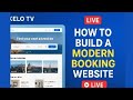 Modern Booking Website Step-by-Step
