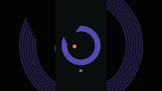 The final countdown of this blue spiral #minimalist #animation