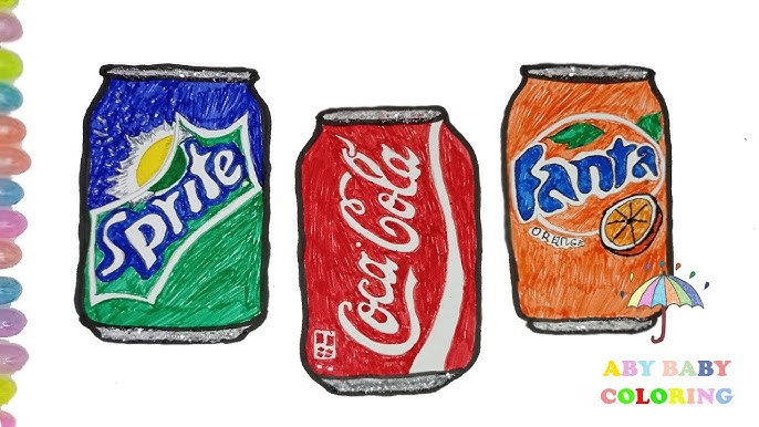 How to Draw a Soda Can Real Easy