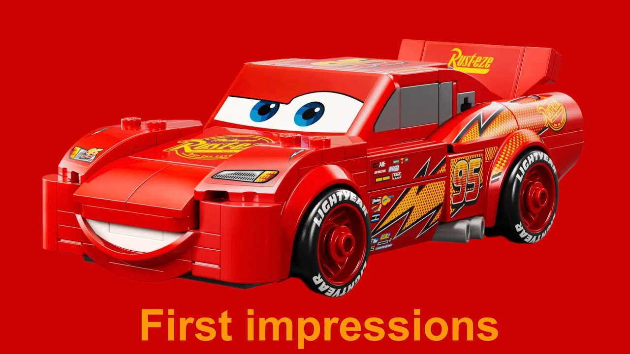 LEGO Speed Champions & Disney Lightning McQueen set 77255 First Impressions