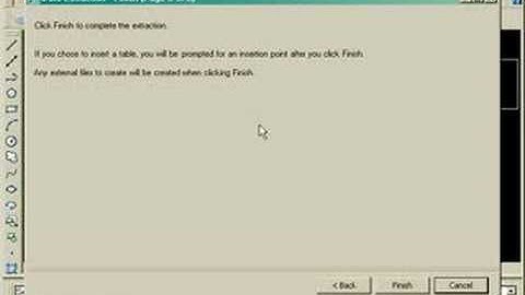 AutoCAD Tutorial - Data Extraction