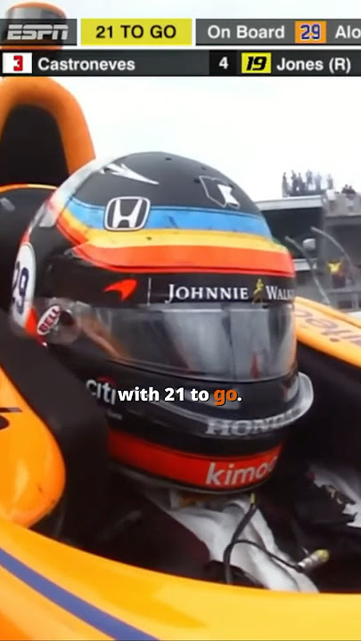 When Fernando Alonso Competed In The 101st Indy 500