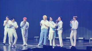 Ateez making Hongjoong be "sexy Captain" at The Fellowship Break The Wall in Anaheim Day 1