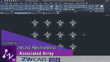 ZWCAD - Tutorial - Associative Array