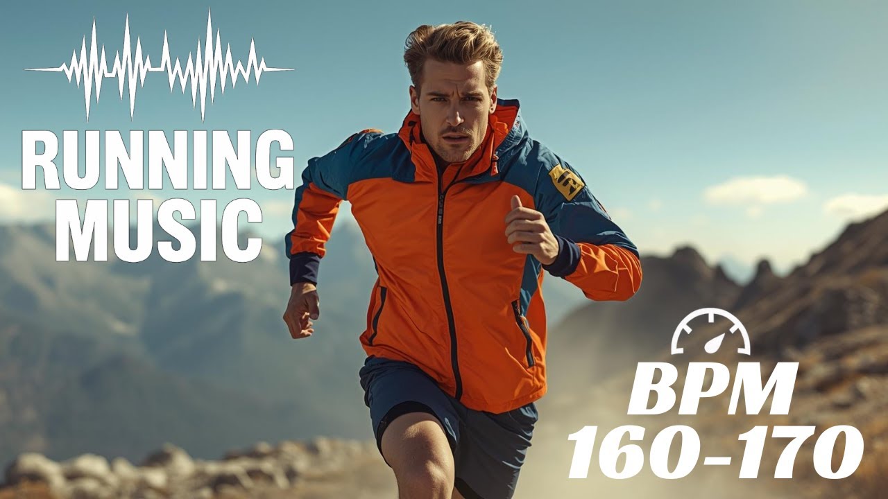 【RUNNIG MUSIC】BPM160-170｜EDM × Energy｜Speed Run｜Workout｜1Hour｜Male Vocal