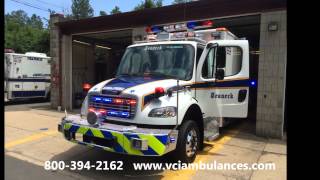 New Ambulance Delivery by VCI to Teaneck Volunteer 2015 Horton 623 16563