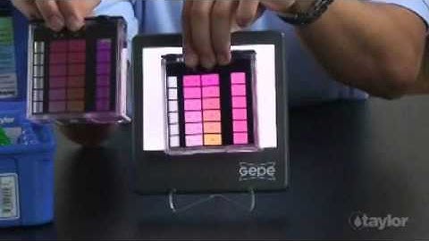 JimSwim.com pH Interference When Testing Water with Taylor Test Kits