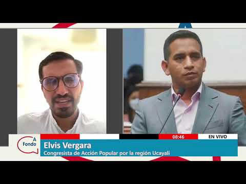 EN A FONDO CON ELVIS VERGARA MENDOZA, CONGRESISTA DE ACCIÓN POPULAR REPRESENTANTE POR UCAYALI