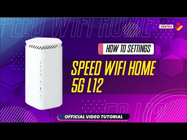 TUTORIAL : User Guide for ZTE Speed Wi-Fi HOME 5G L12 - YouTube