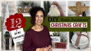 Ultimate Rustic Farmhouse Christmas Crafts | Top 12 Must Try Christmas Crafts | Mega Christmas 2025