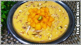 Ek Secret Ingredient Ke Sath Sirf 10 Minute May Banaiye Tasty Aur Thick Mango Kheer Aam Ki Kheer