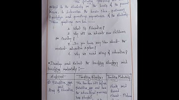 B.Ed 2nd sem Learning Design in Education method subject in English version #eduinmotion