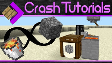 Automatic COBBLE + LAVA Farm | Crash Landing Tutuorial
