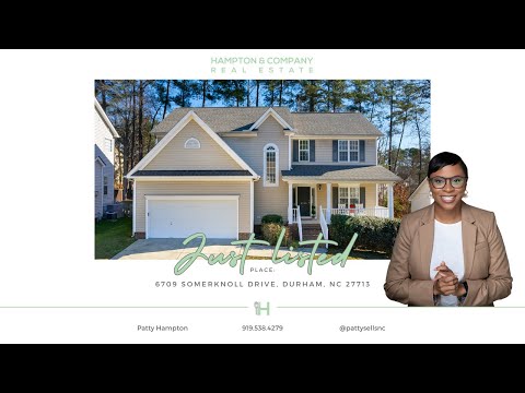 6709 Somerknoll Drive, Durham, NC home video tour