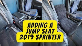 Installing a Jump Seat in Our Sprinter Van (for Our Baby!) | DIY