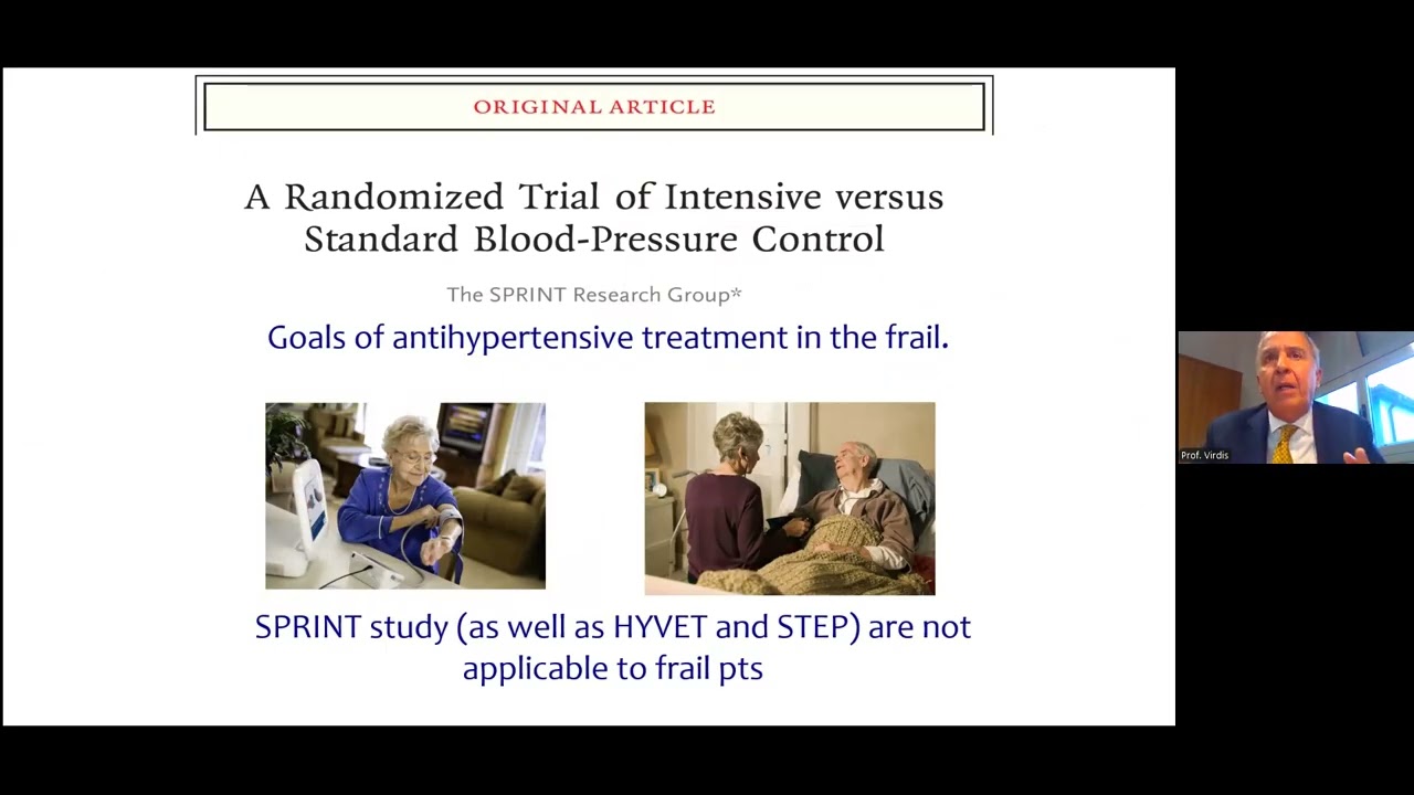 Gestione dell'ipertensione nell'anziano: cosa dicono le LG