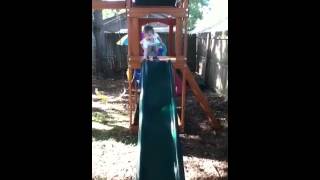 Ava and Tripp Easter egg hunt 2012 part II
