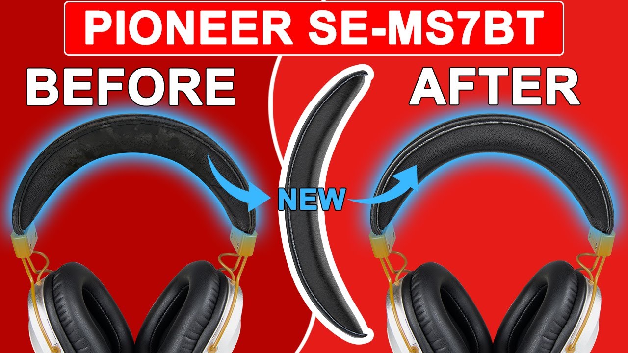 SOULWIT® | How to Replace Pioneer SE-MS7BT Headband | Repair Parts