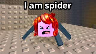 Roblox obby but you’re a spider…