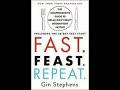 Fast  Feast  Repeat  by Gin Stephens Book Summary - Review (AudioBook)