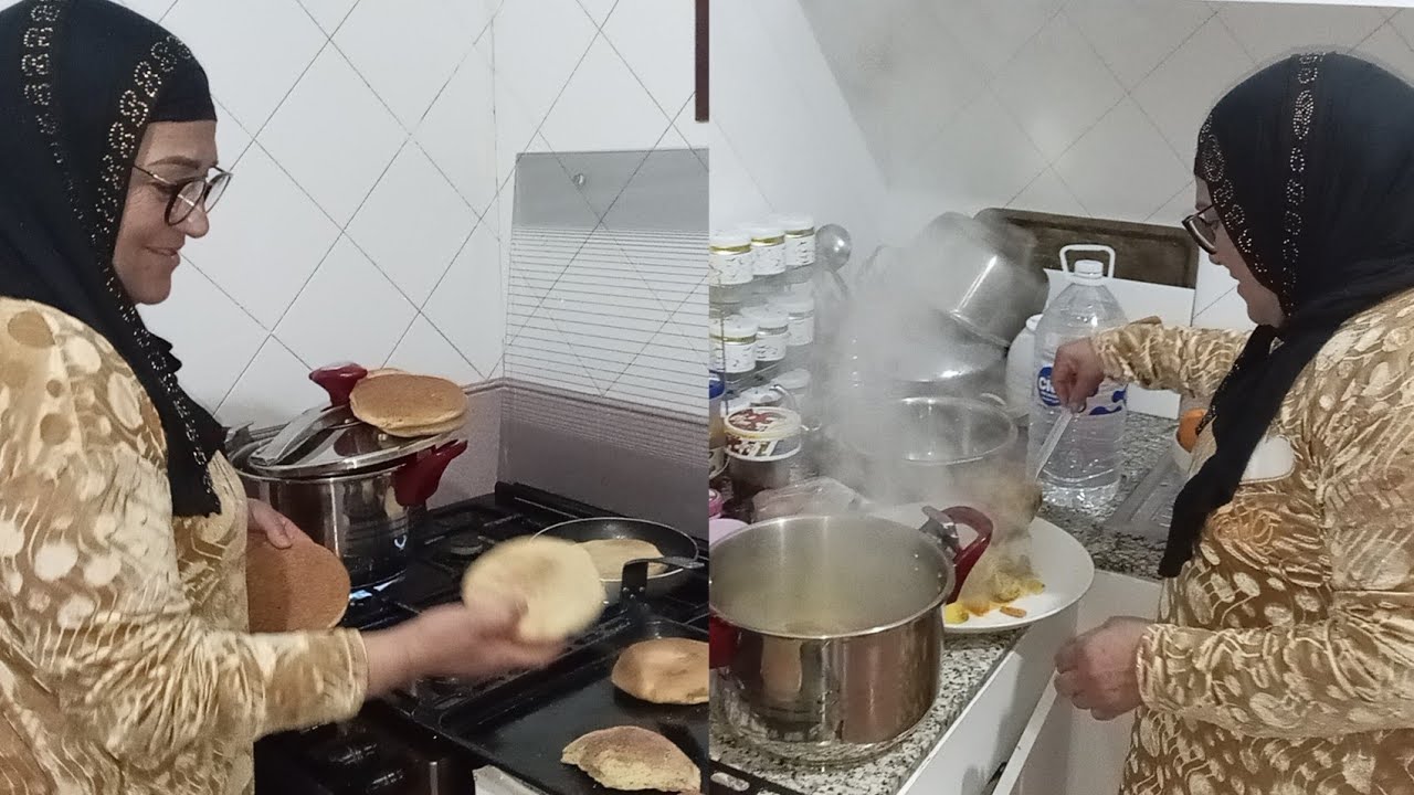 روتيني المطبخي في مراكش و عشيوة دايزها الكلام 