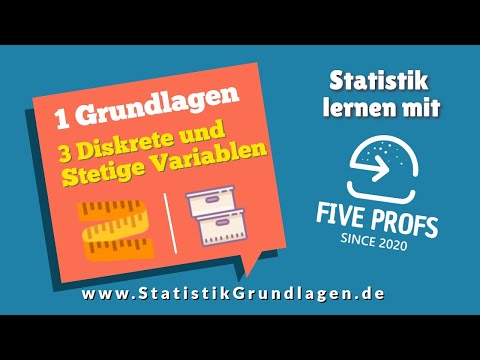 1.3. Diskrete und Stetige Variablen