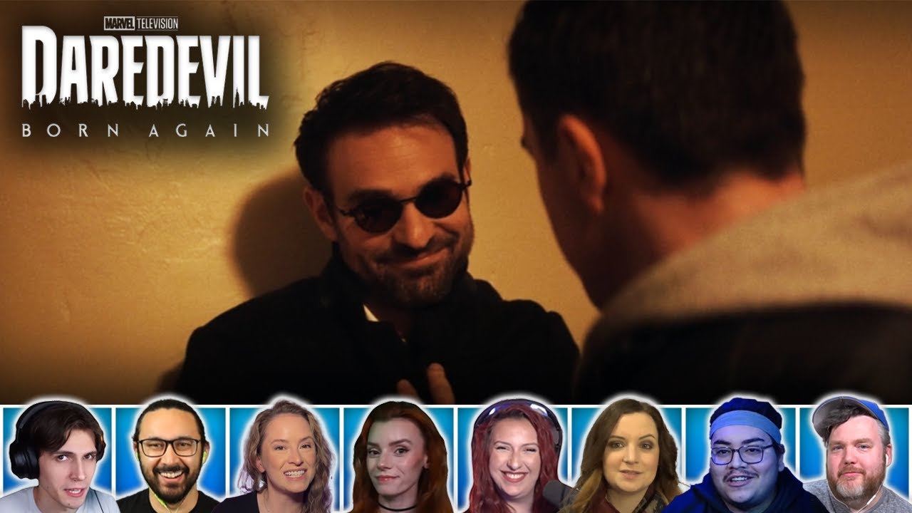 Reactors Reactions to MATT FIGHTS COPS | Daredevil Born Again 1x2 'Optics'