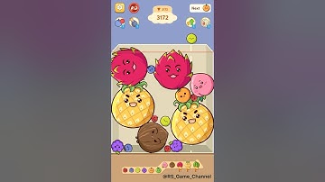 Fruit Merge: Satisfying ASMR Puzzle Game | Watermelon game #games #fruitgame #game@RS_Game_Channel