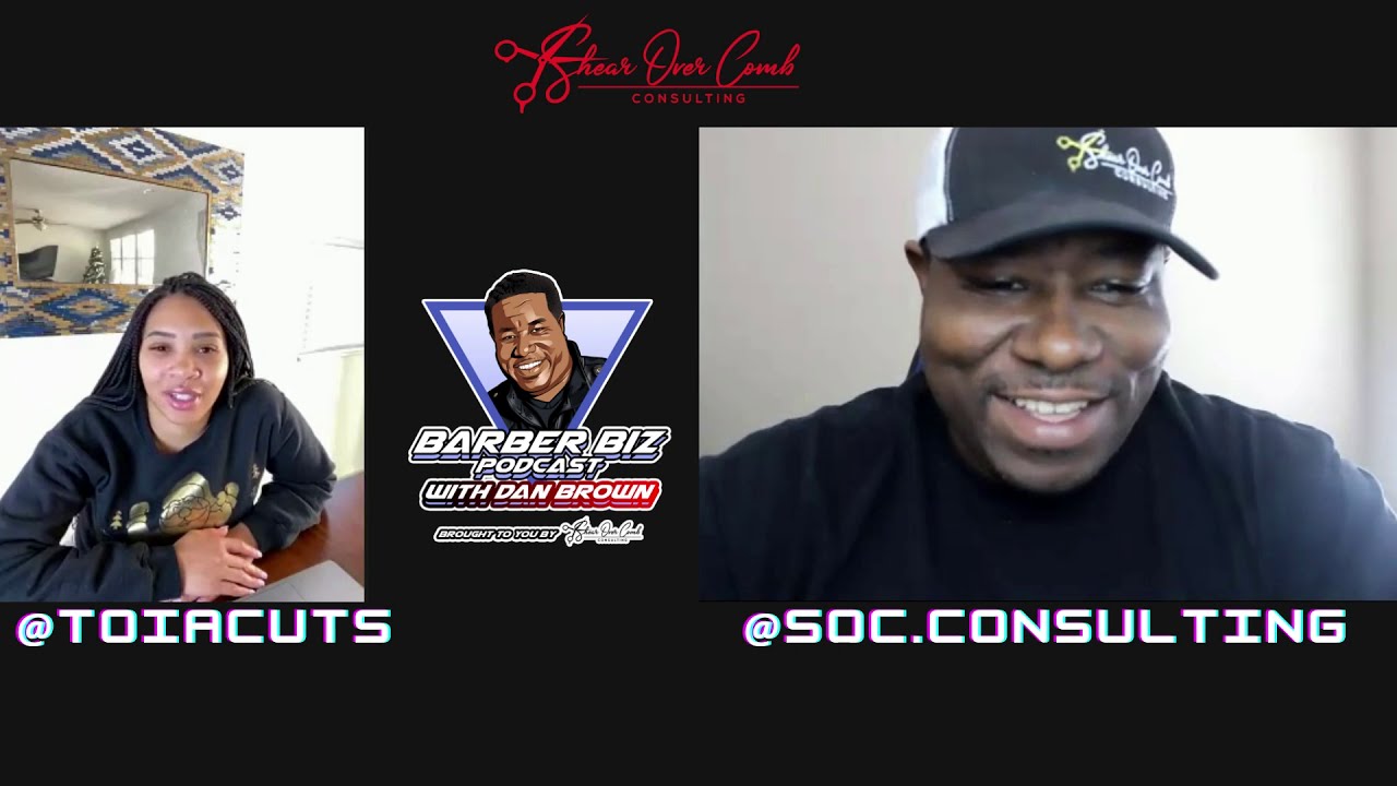 Barber Biz Podcast Featuring @toiacuts