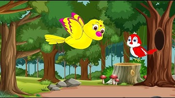 Cartoon Video  Singing Bird