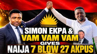 Simon Ekpa Gives Zoo Final Knockout: 7 Blows with 27 Akpus. Vam Vam Vam Doing The Needful