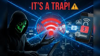 Free public wifi scam alert 🚨 #cybersecurity#surakshasaheli#womenincyber