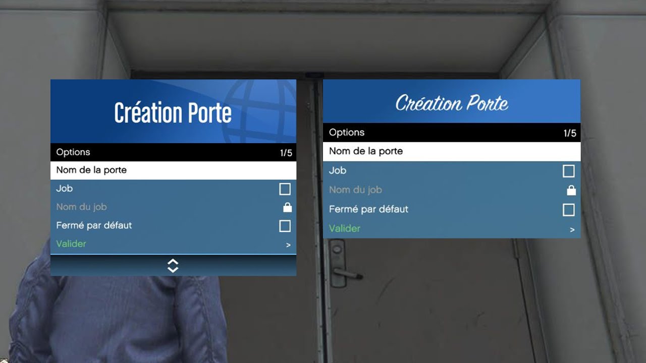 DoorLock Creator (0.00ms) by MXXRツ8250 FIVEM [PMENU ESX] Pmenu or