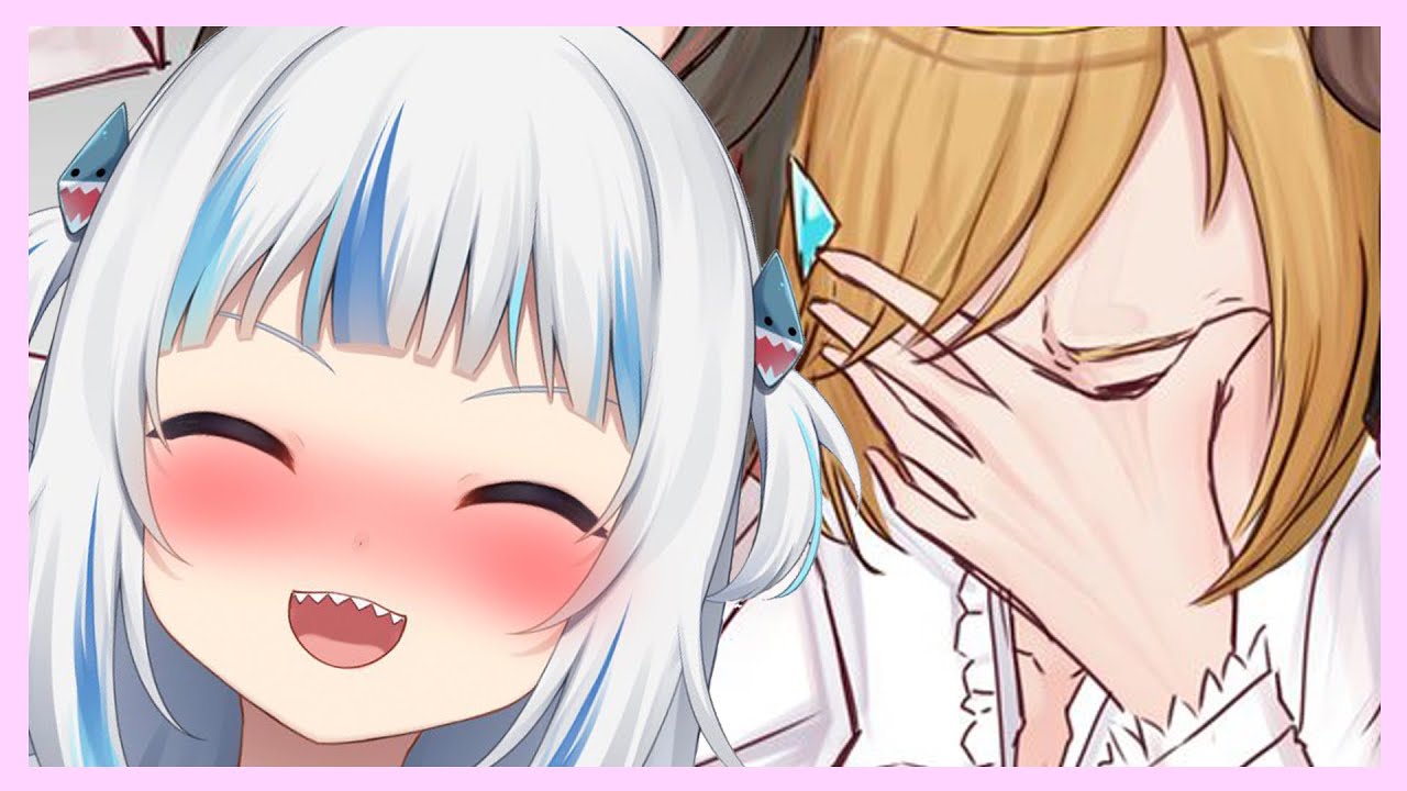 Gura making her manager suffer for 30 seconds...