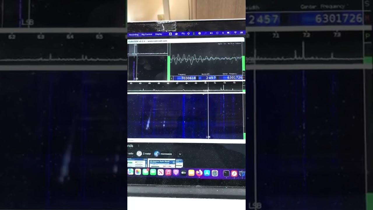CW morse code receiving