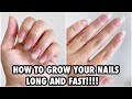 HOW TO GROW YOUR NAILS SUPER LONG AND FAST | How I Grew My Nails Naturally + Hacks & Tricks