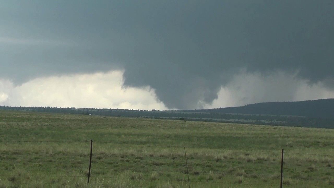 Lowering/possible tornado west of Wagon Mound, NM, June 25, 2017 YouTube