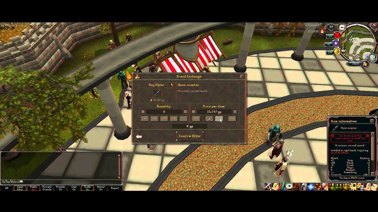Runescape Flip merching guide 2012 Video 1